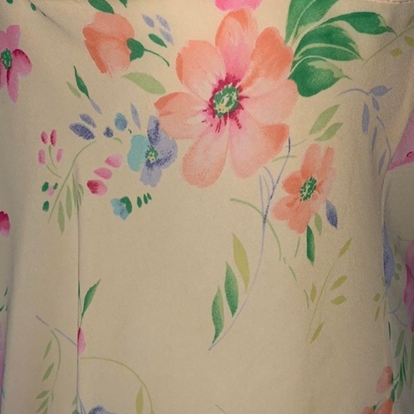 Vintage 90s Victoria’s Secret Floral Slip - Picture 2 of 4